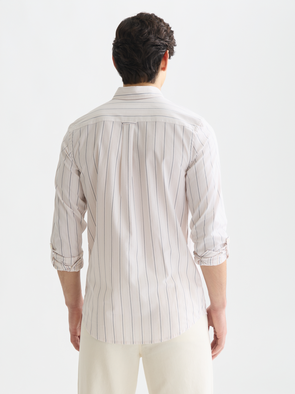 Yarn-dyed dobby shirt