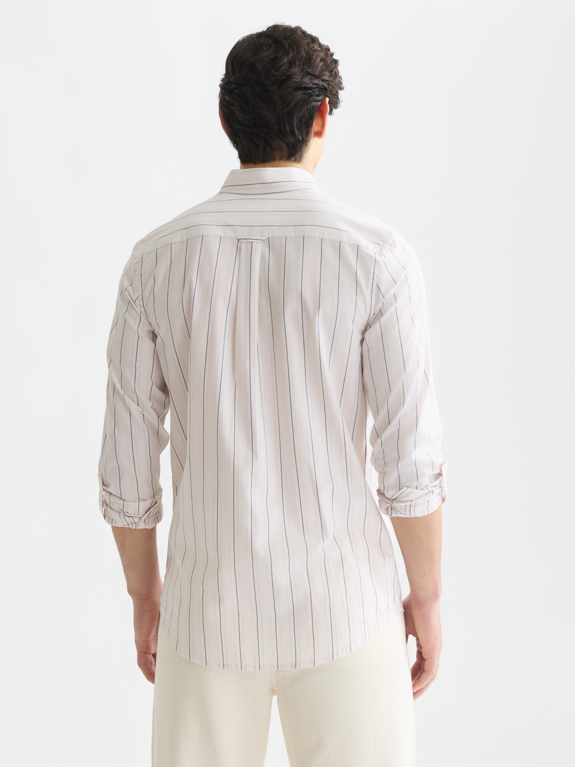 Yarn-dyed dobby shirt