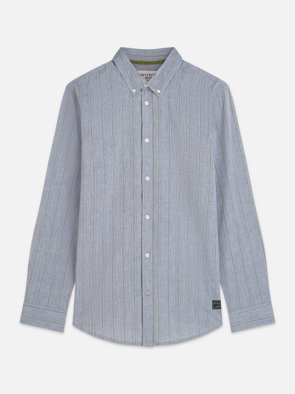 Yarn-dyed dobby shirt