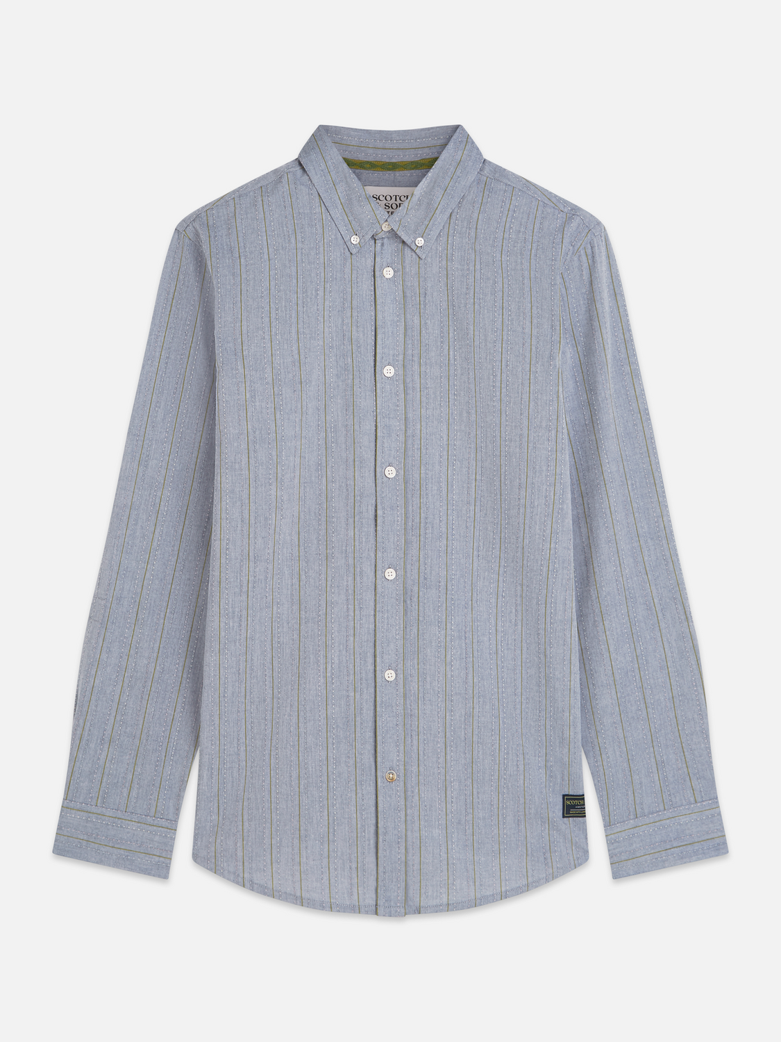 Yarn-dyed dobby shirt