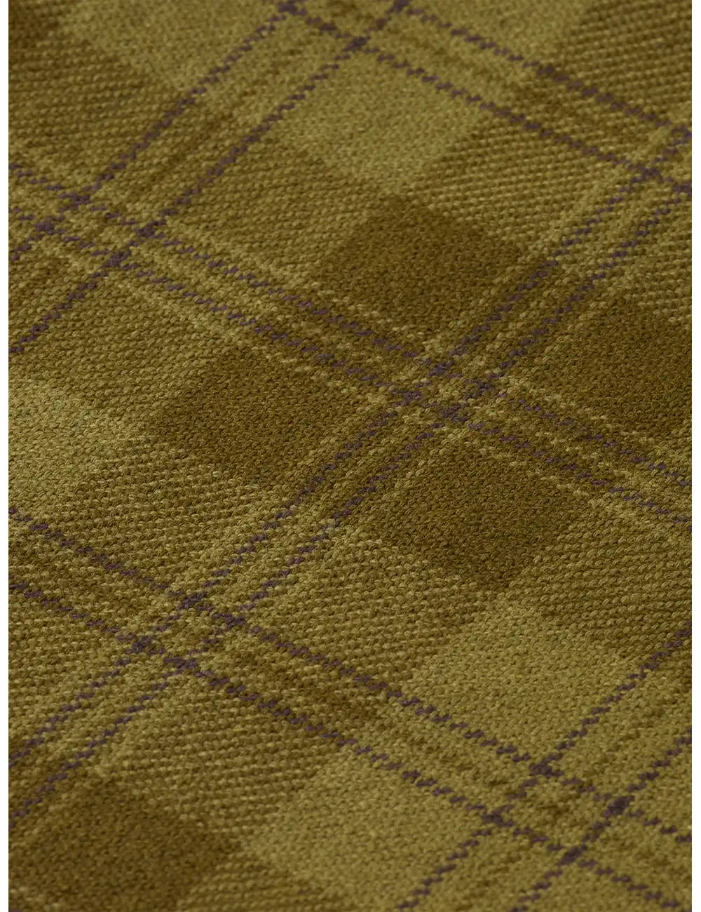 Washed Denim Checked Overshirt detail shot of fabric and craftsmanship by Scotch & Soda