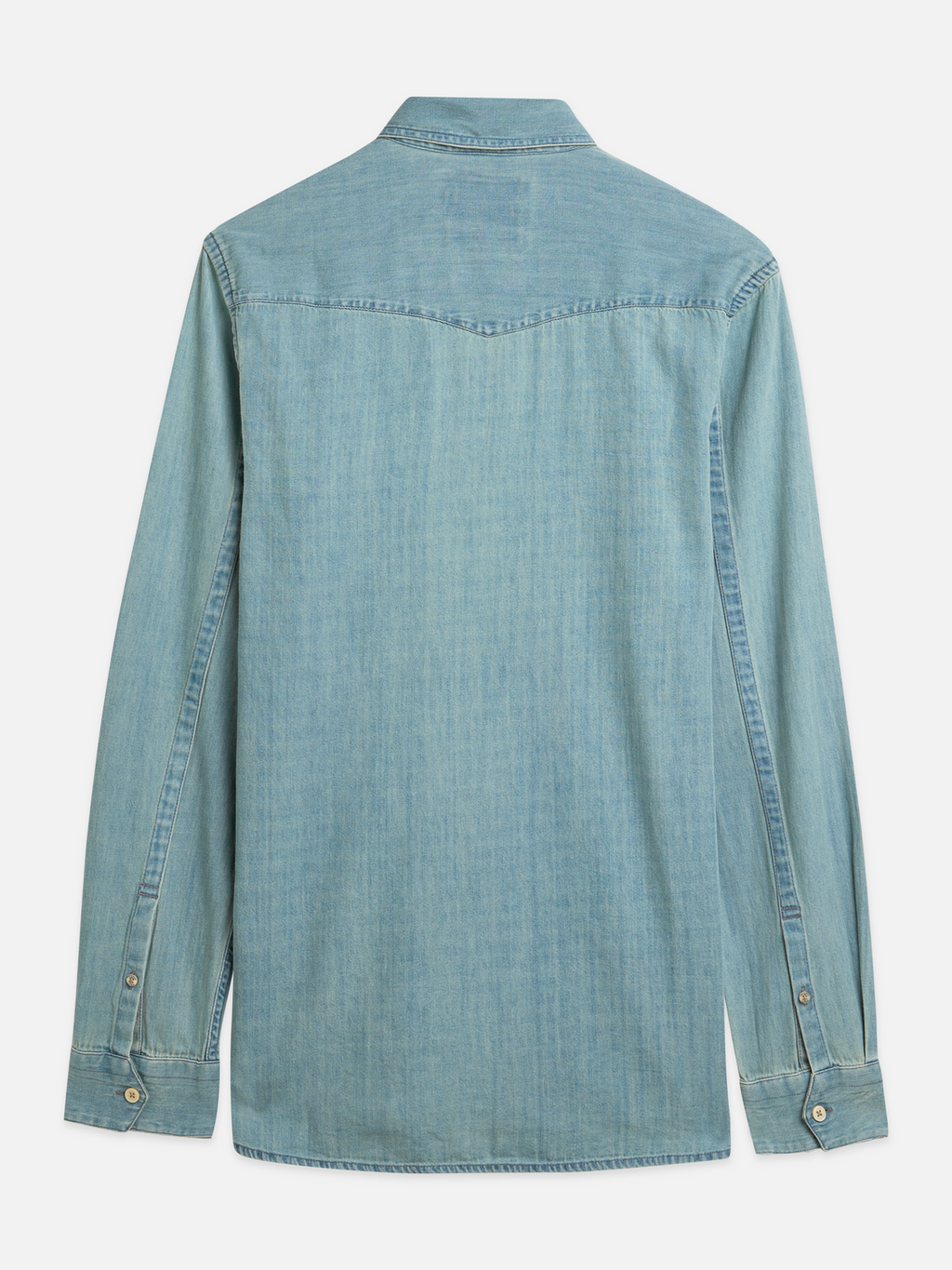 Western denim shirt