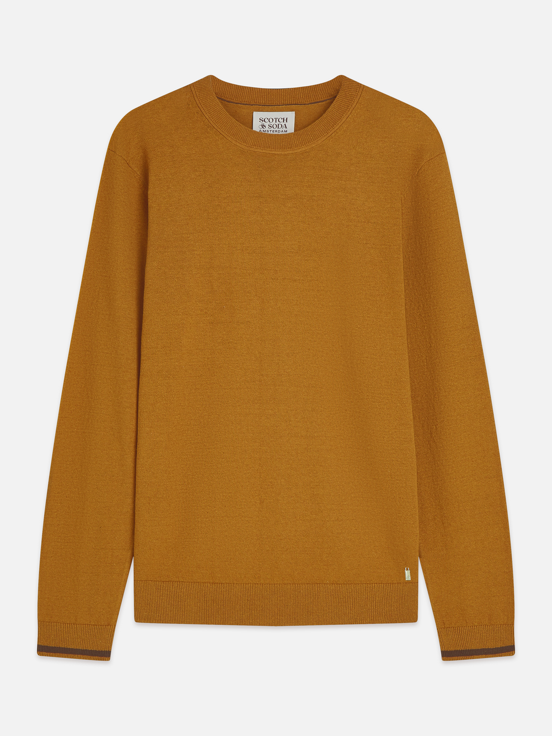 Linen blend pullover