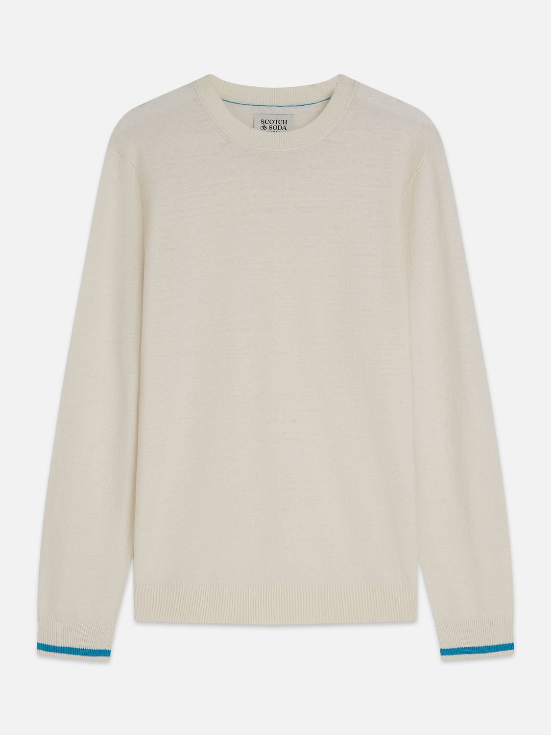 Linen blend pullover