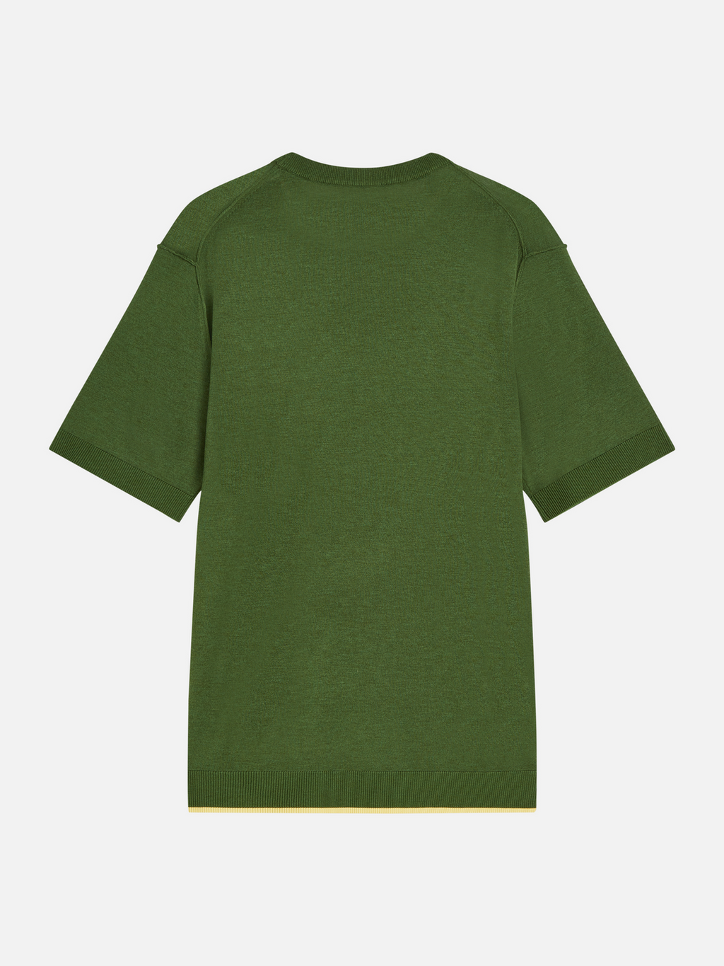 Knitted relaxed T-shirt