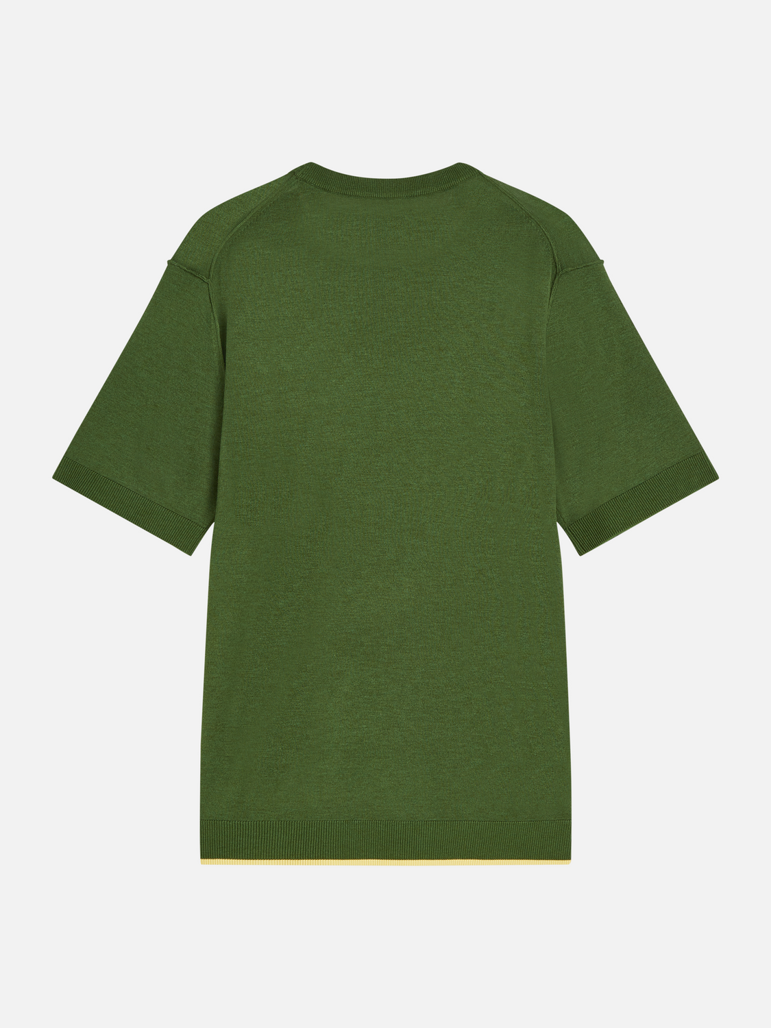 Knitted relaxed T-shirt