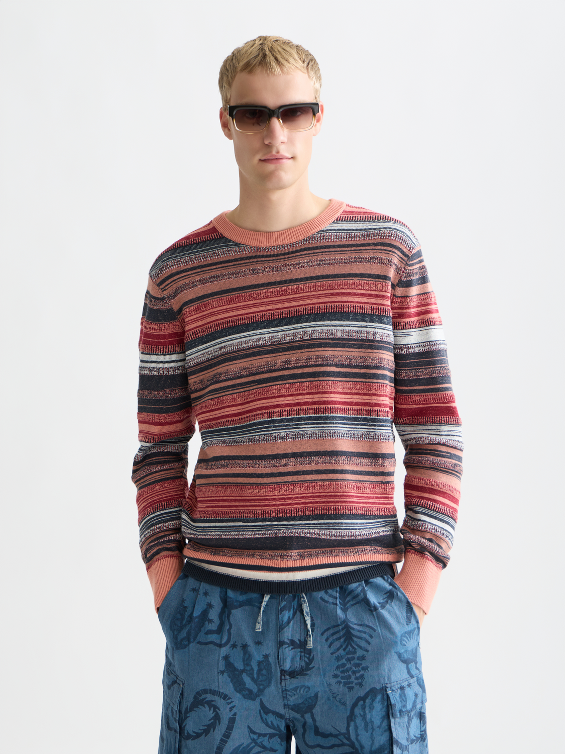 Striped pullover