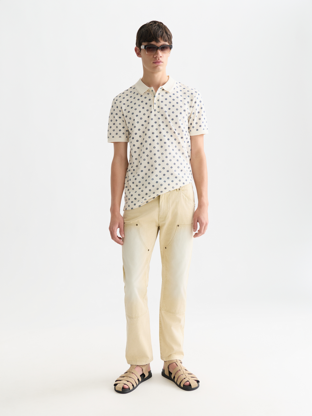Printed polo
