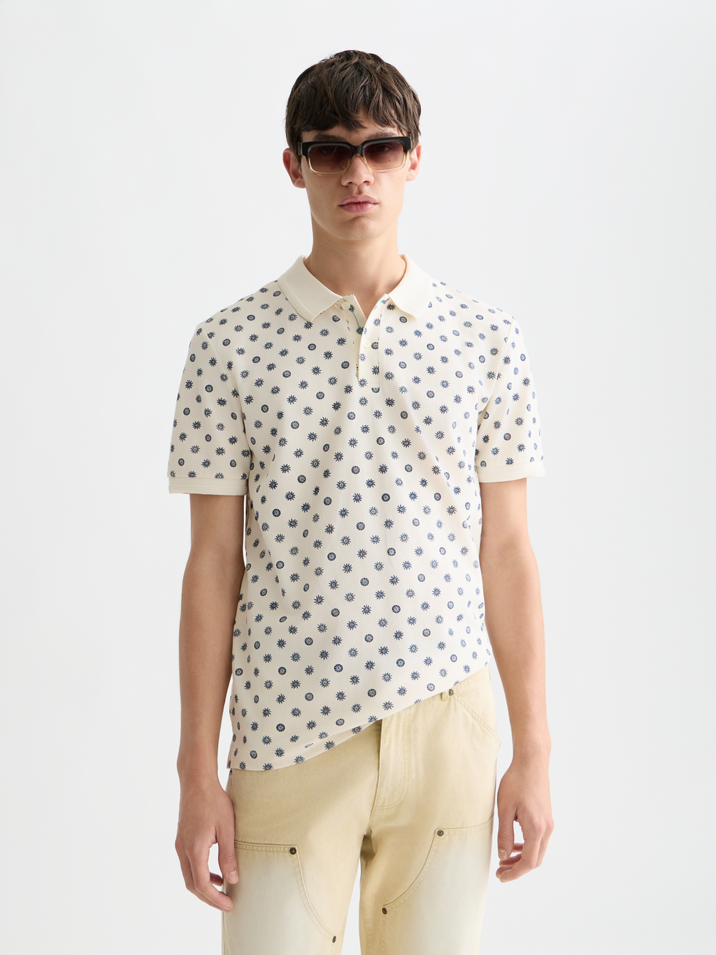 Printed polo
