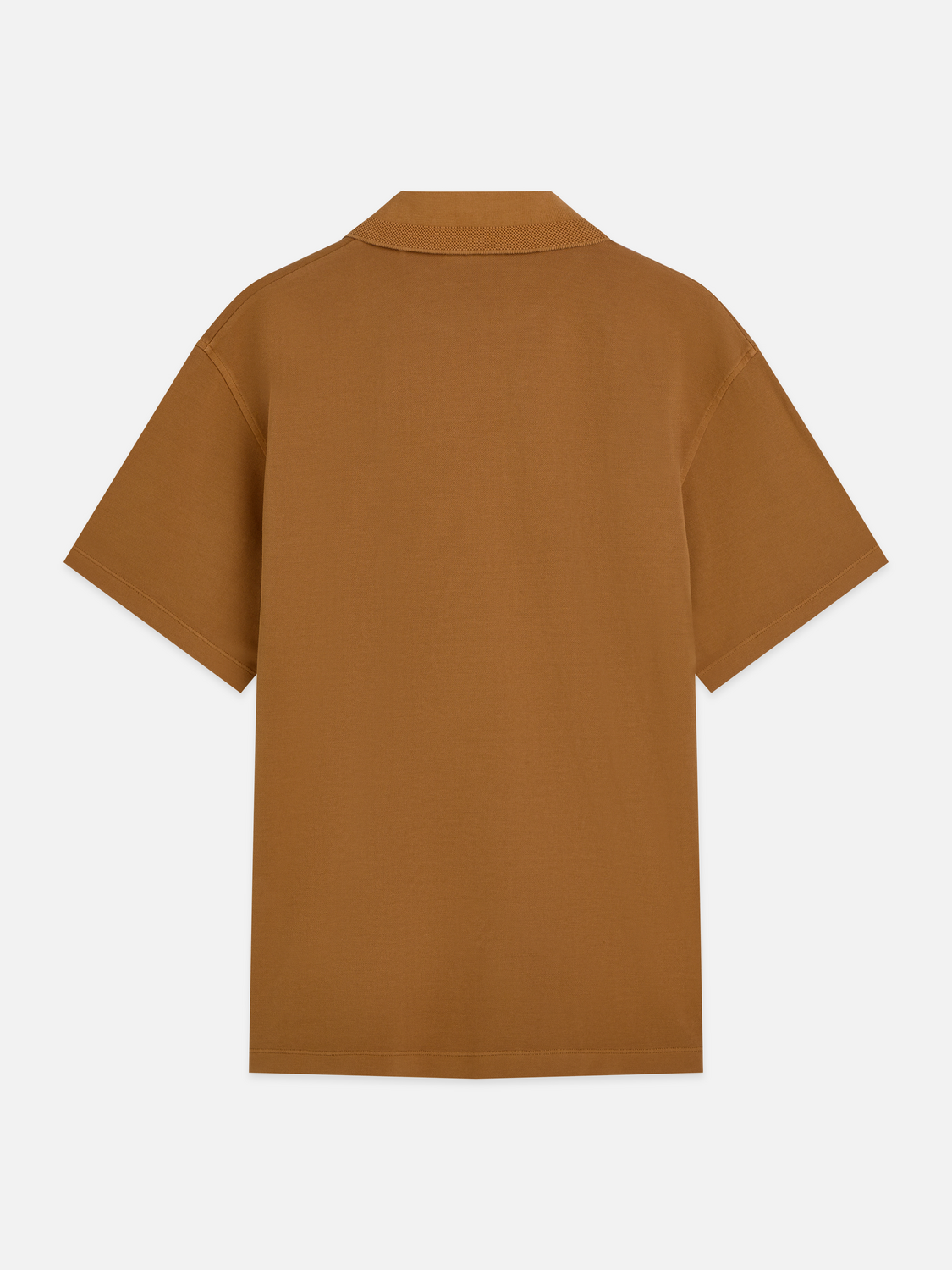 3 crosses pique relaxed garment-dyed polo