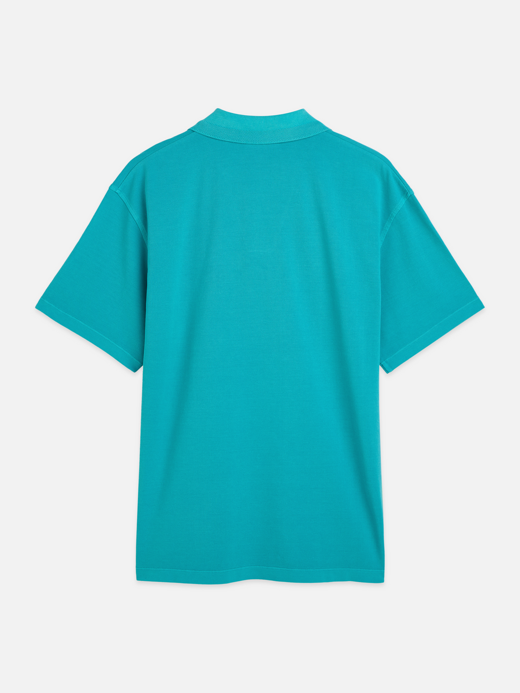 3 crosses pique relaxed garment-dyed polo