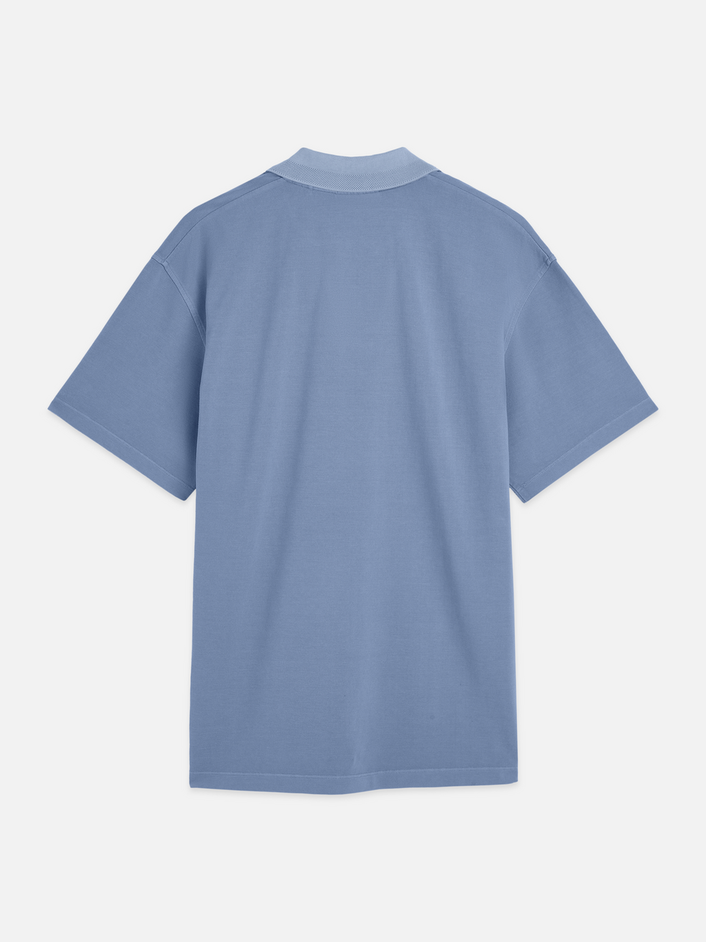 3 crosses pique relaxed garment-dyed polo