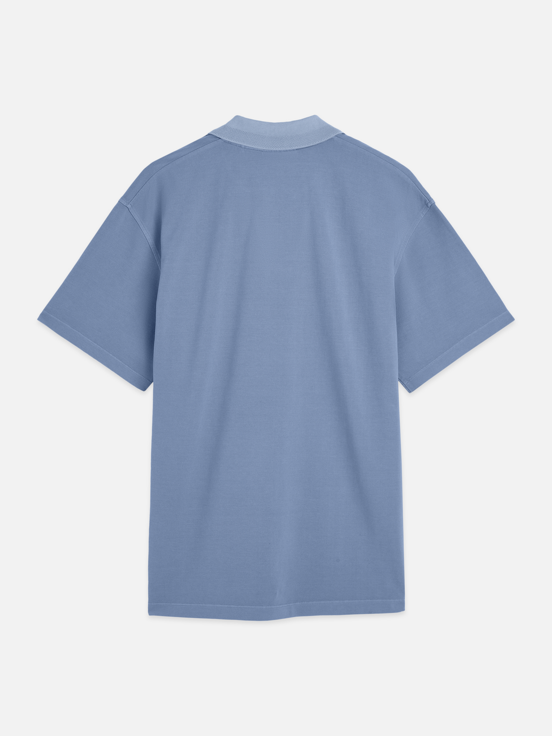 3 crosses pique relaxed garment-dyed polo