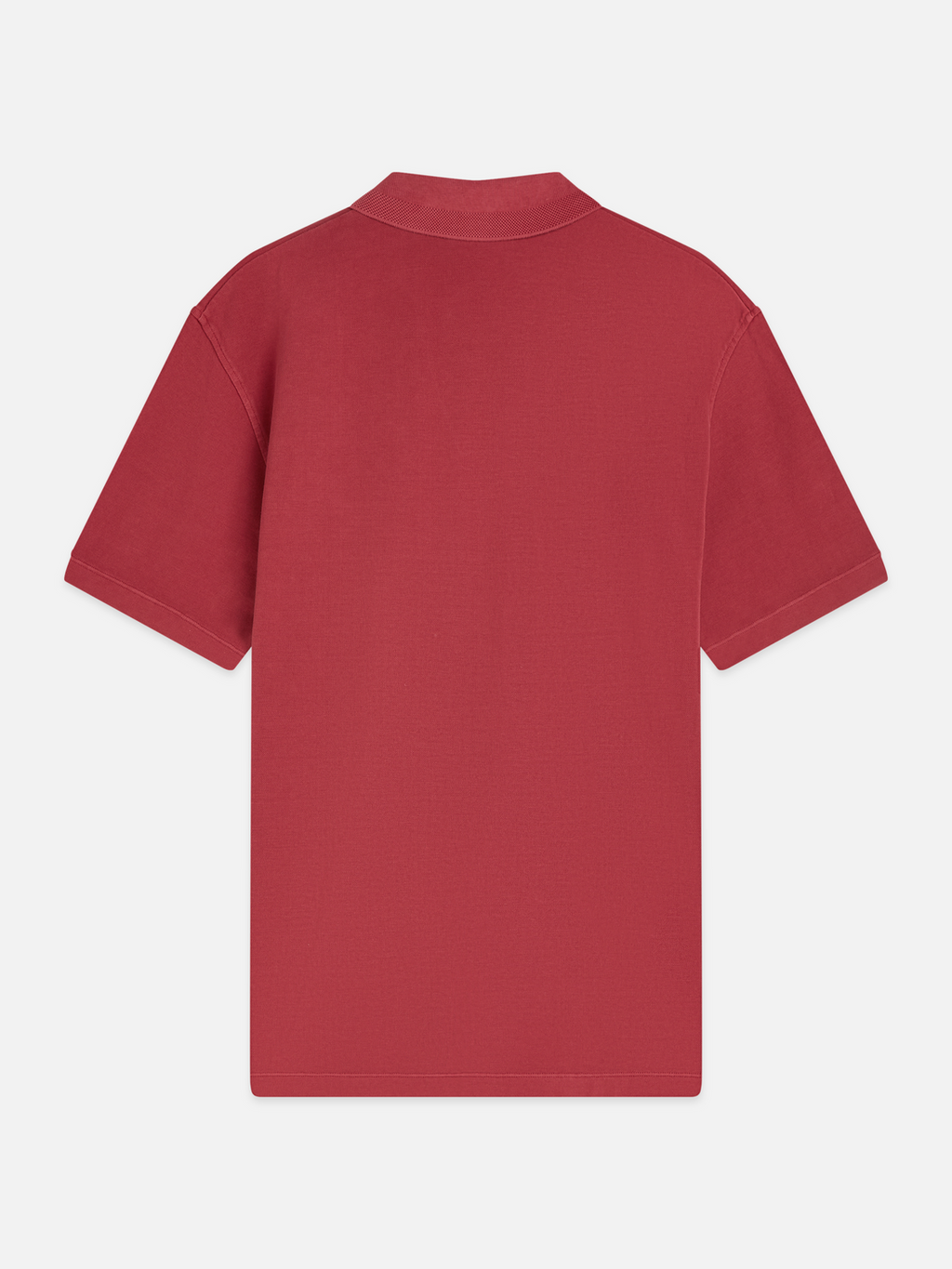3 crosses pique relaxed garment-dyed polo