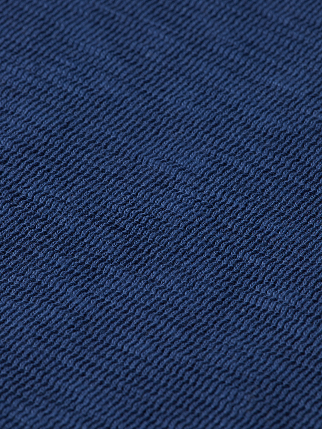 Structured relaxed long-sleeved polo