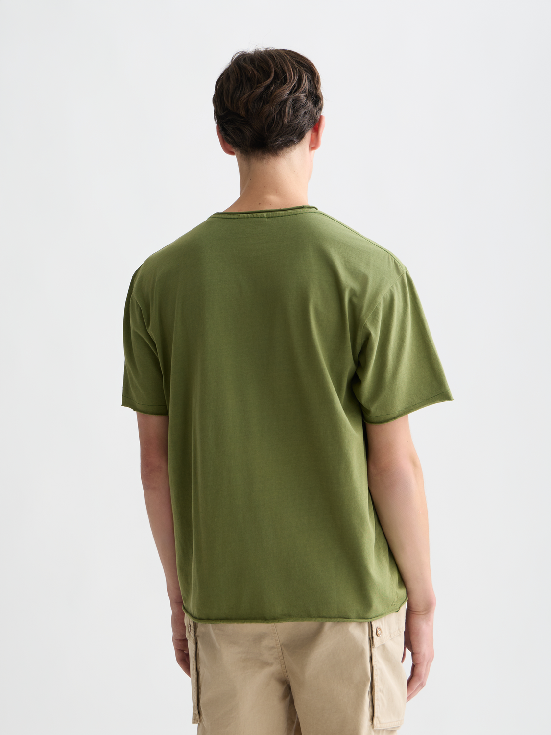 Seasonal Essentials Raw Edged Relaxed T-shirt
