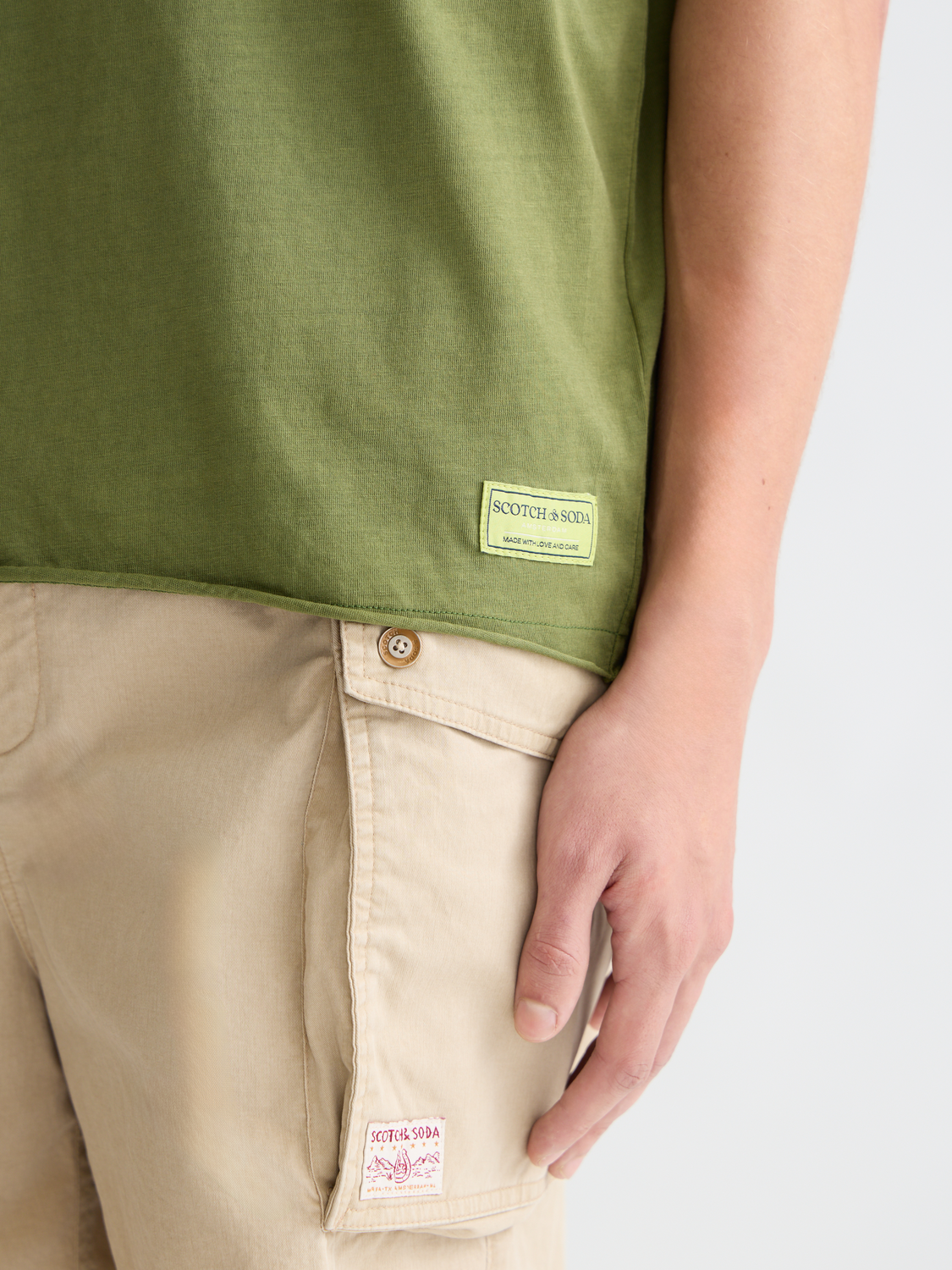 Seasonal Essentials Raw Edged Relaxed T-shirt