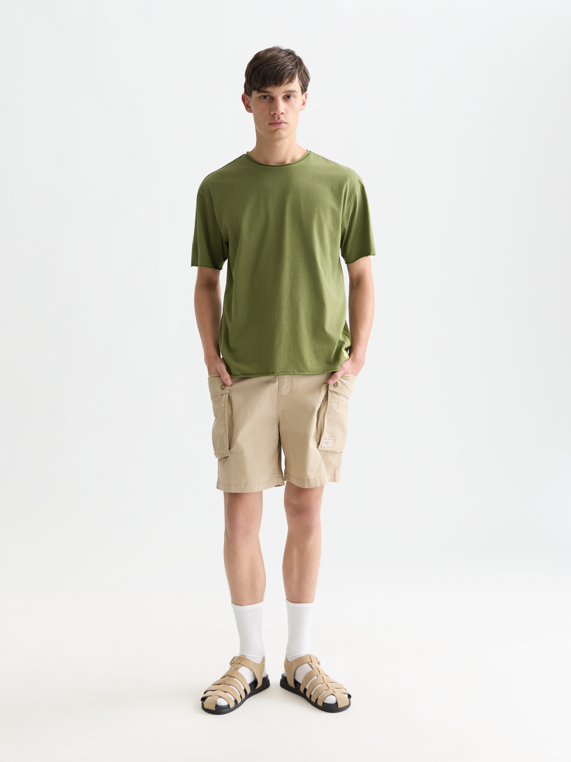Seasonal Essentials Raw Edged Relaxed T-shirt