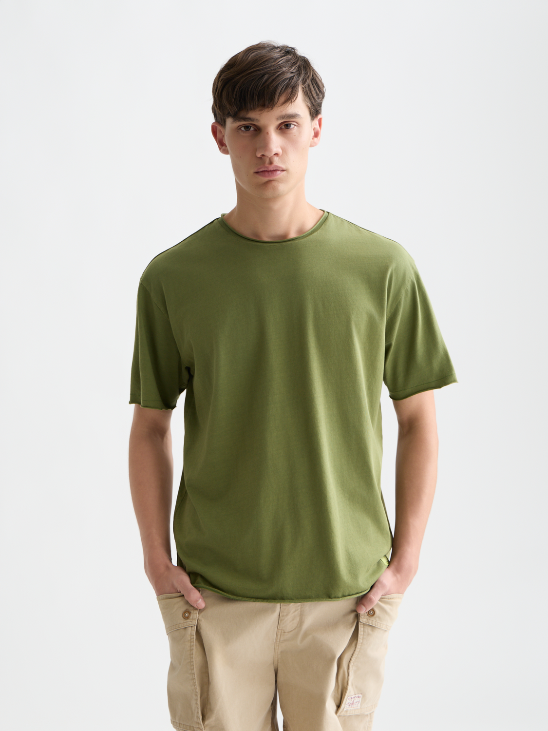 Seasonal Essentials Raw Edged Relaxed T-shirt