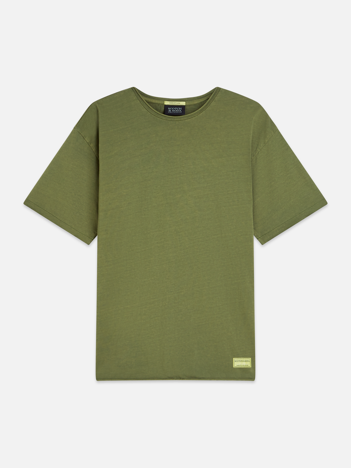 Seasonal Essentials Raw Edged Relaxed T-shirt