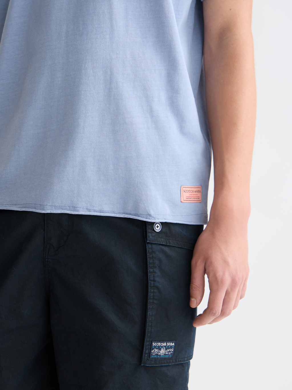 Seasonal Essentials Raw Edged Relaxed T-shirt