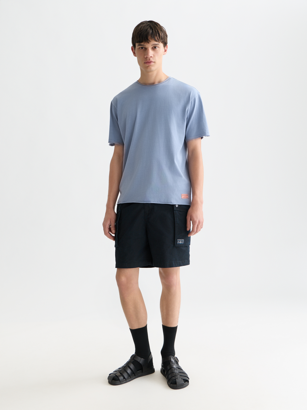Seasonal Essentials Raw Edged Relaxed T-shirt