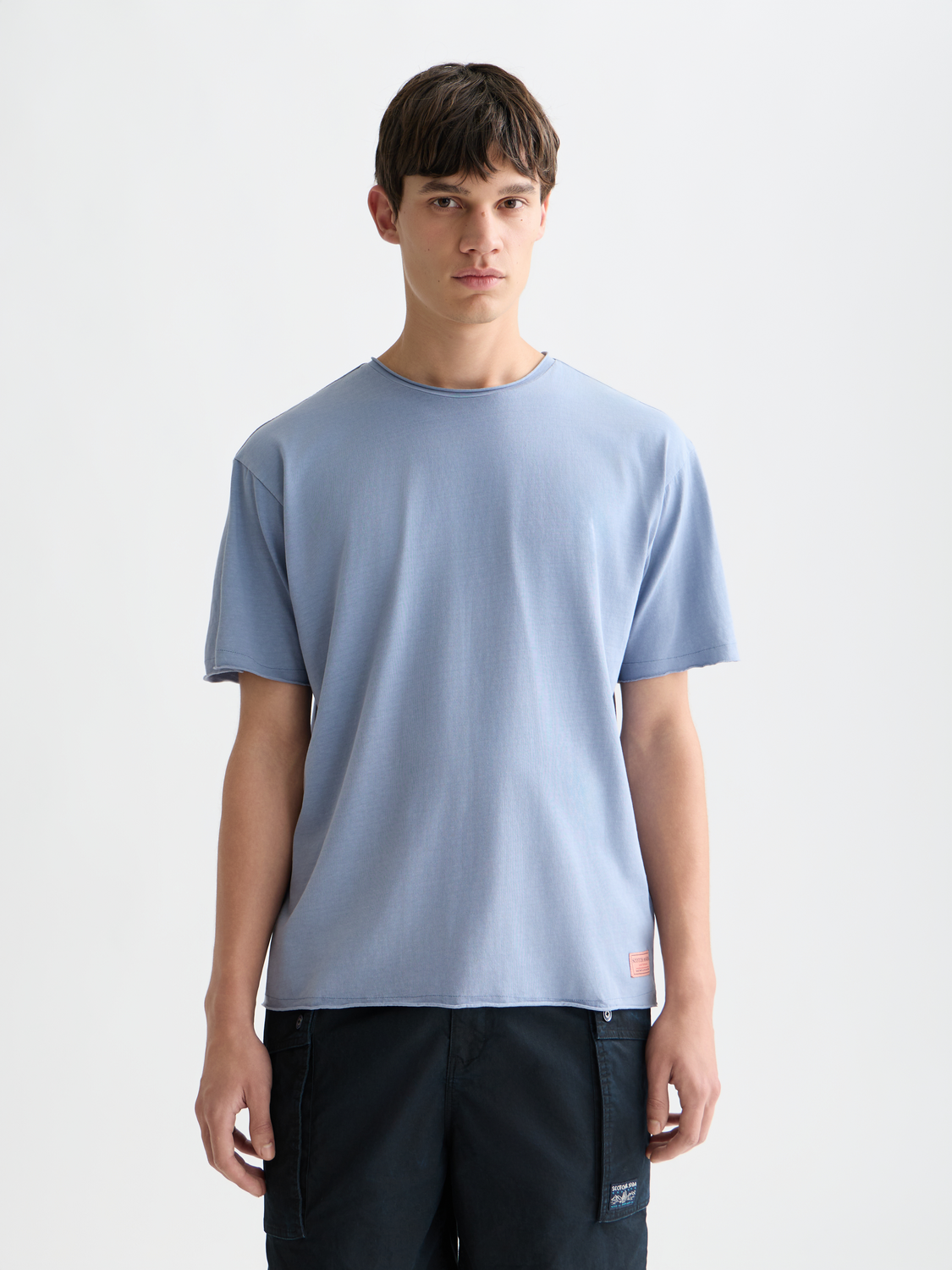 Seasonal Essentials Raw Edged Relaxed T-shirt