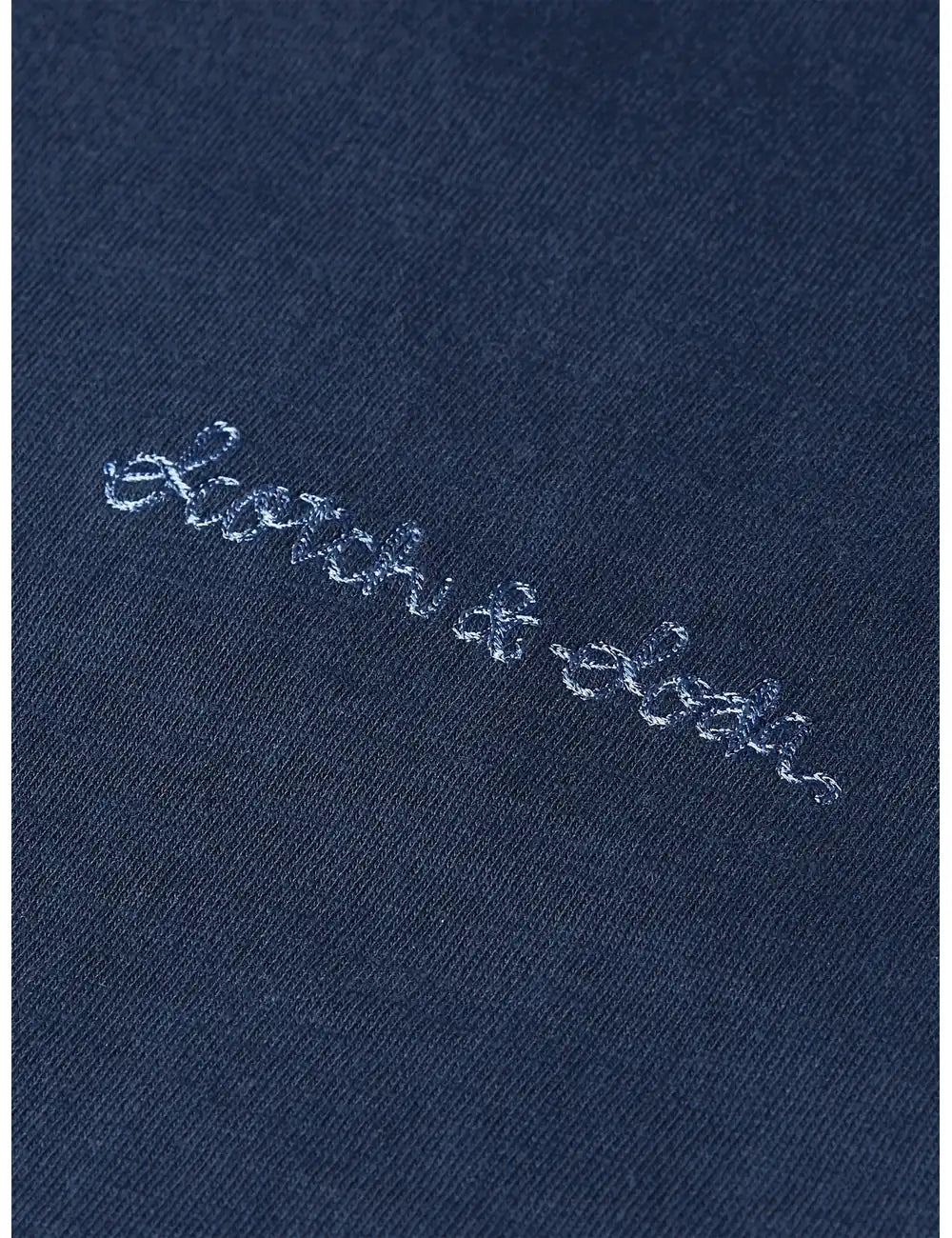 Slubyarn Chest Pocket Artwork Relaxed Fit T-shirt detail shot of fabric and craftsmanship by Scotch & Soda