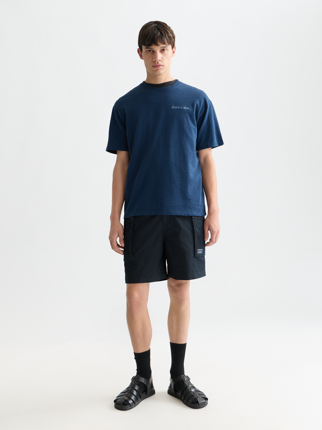 Pocket artwork relaxed T-shirt