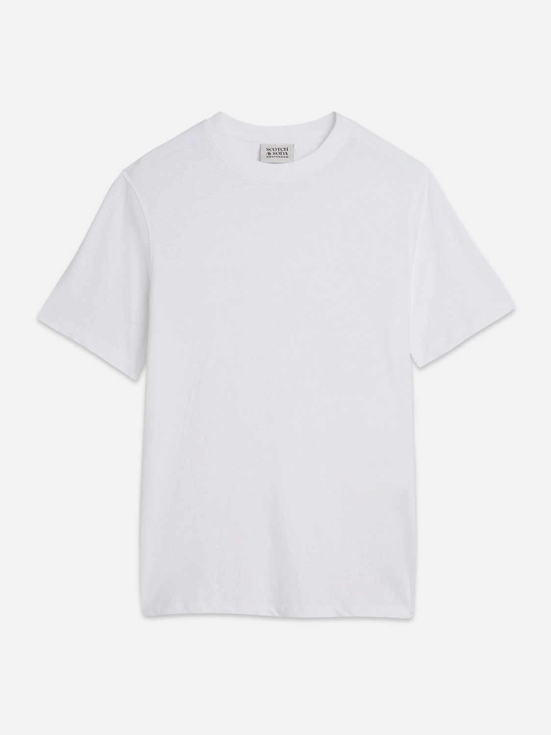 3 crosses cotton-linen T-shirt