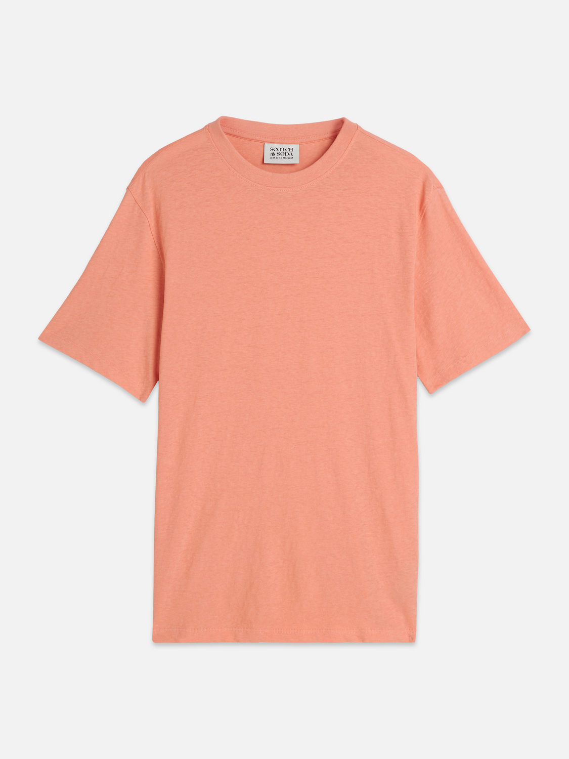 3 crosses cotton-linen T-shirt