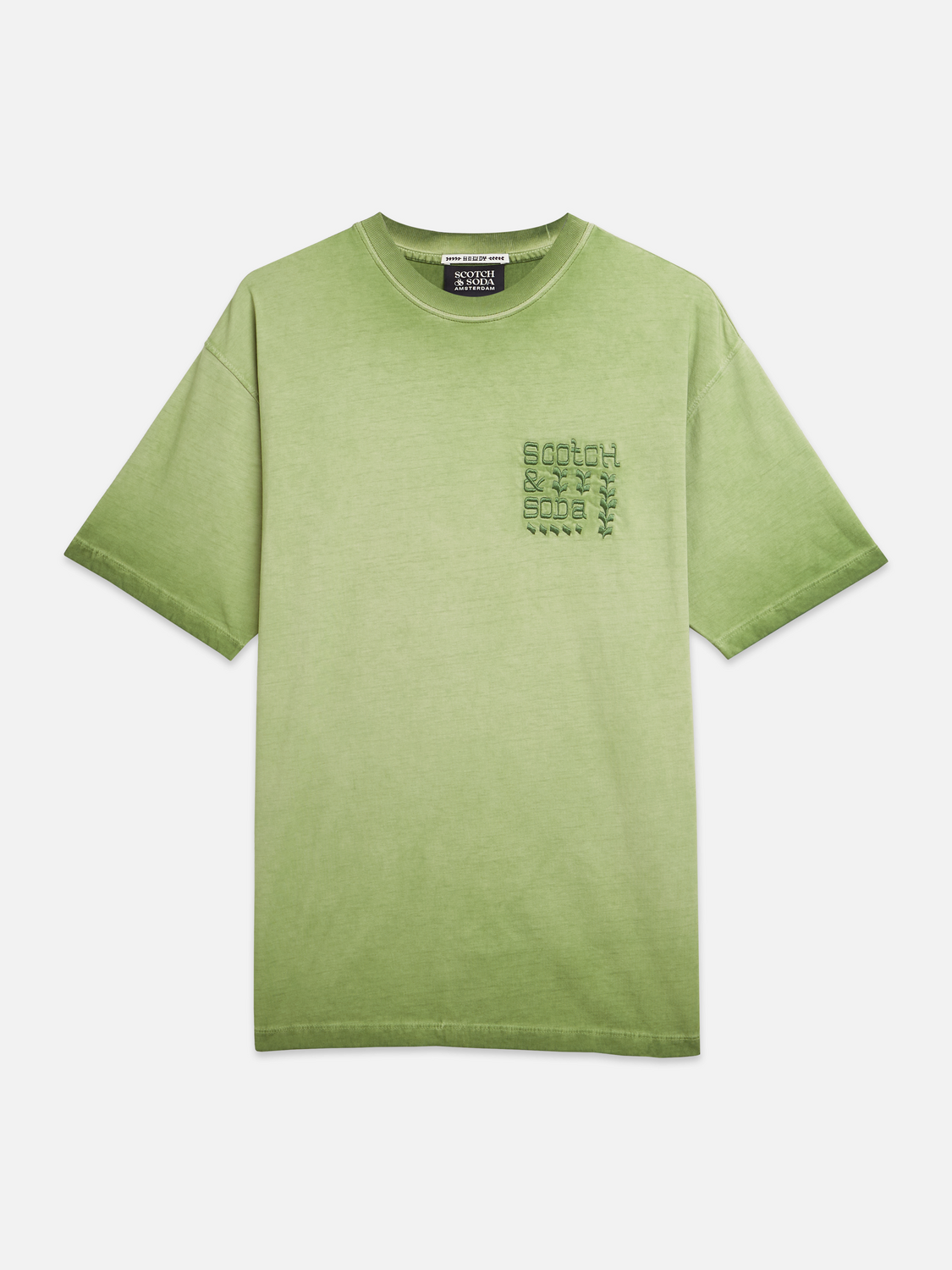 Embroidered artwork relaxed T-shirt
