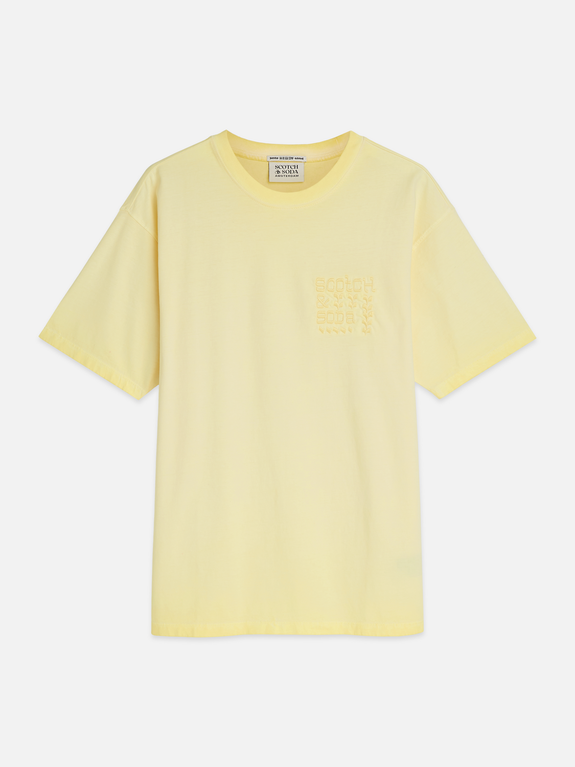 Embroidered artwork relaxed T-shirt