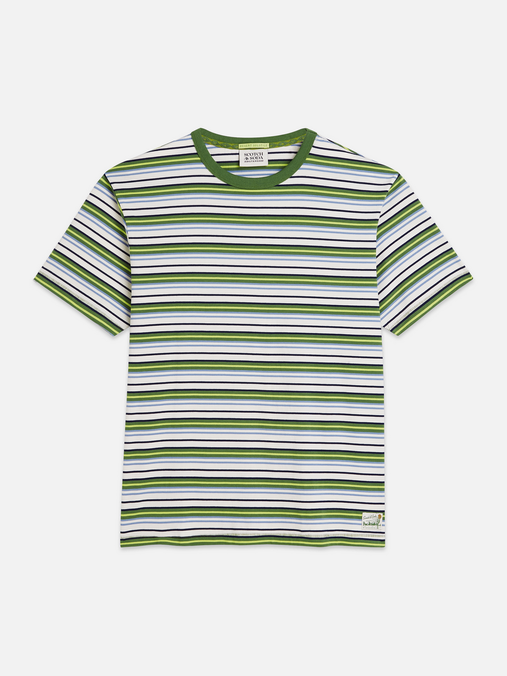 Relaxed yarn-dyed T-shirt