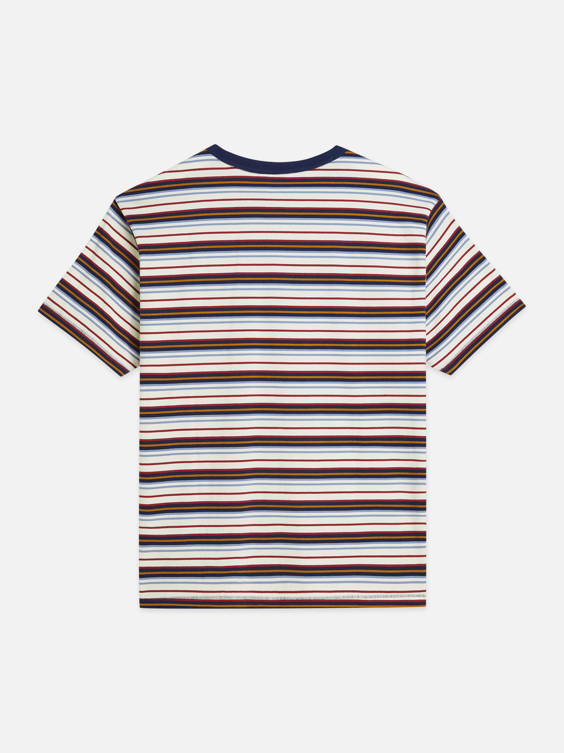 Relaxed yarn-dyed T-shirt