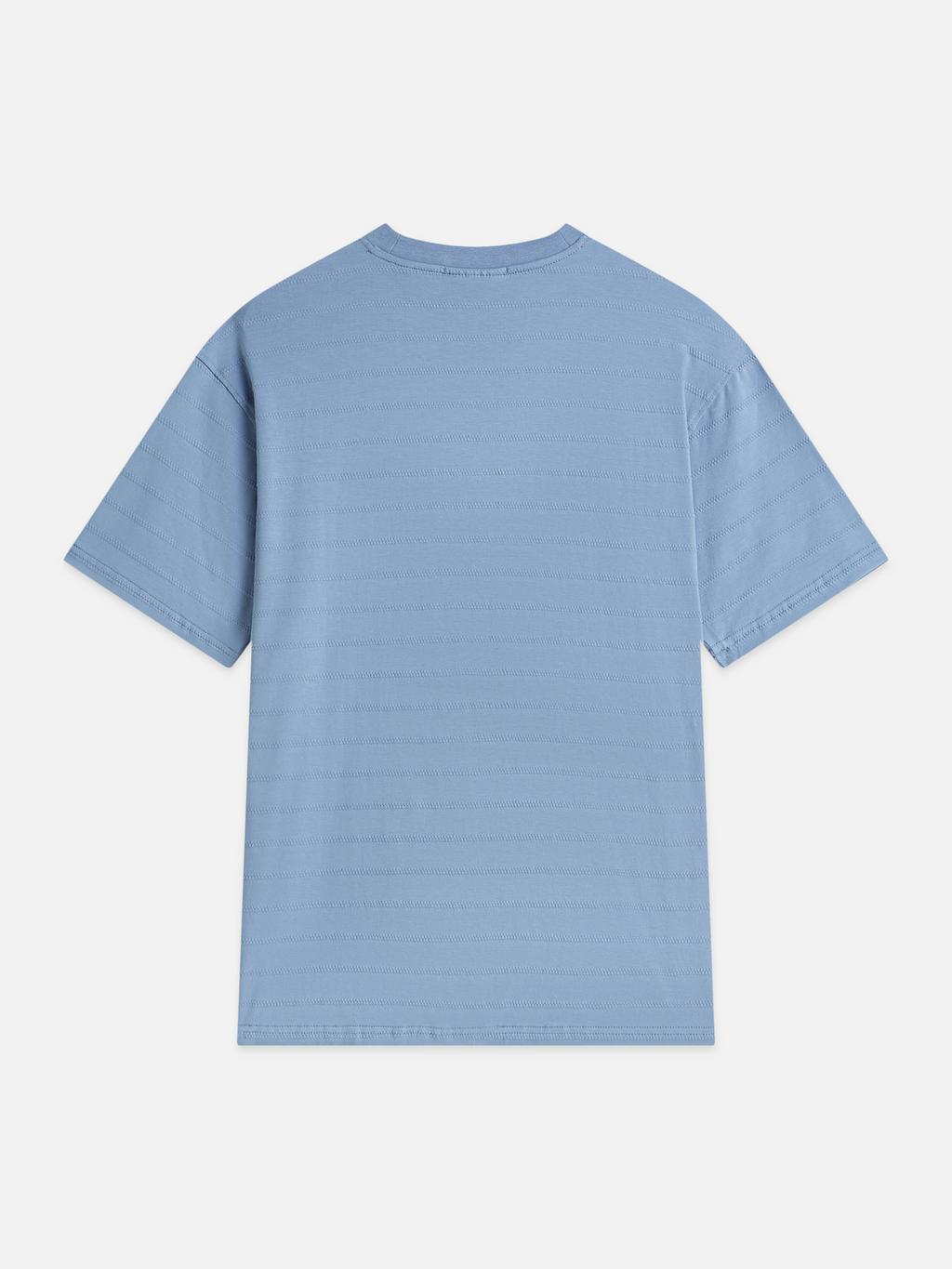 Structured jacquard relaxed T-shirt