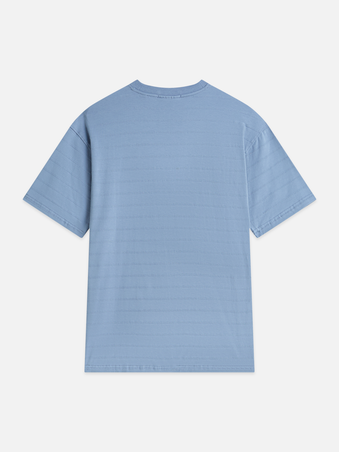 Structured jacquard relaxed T-shirt