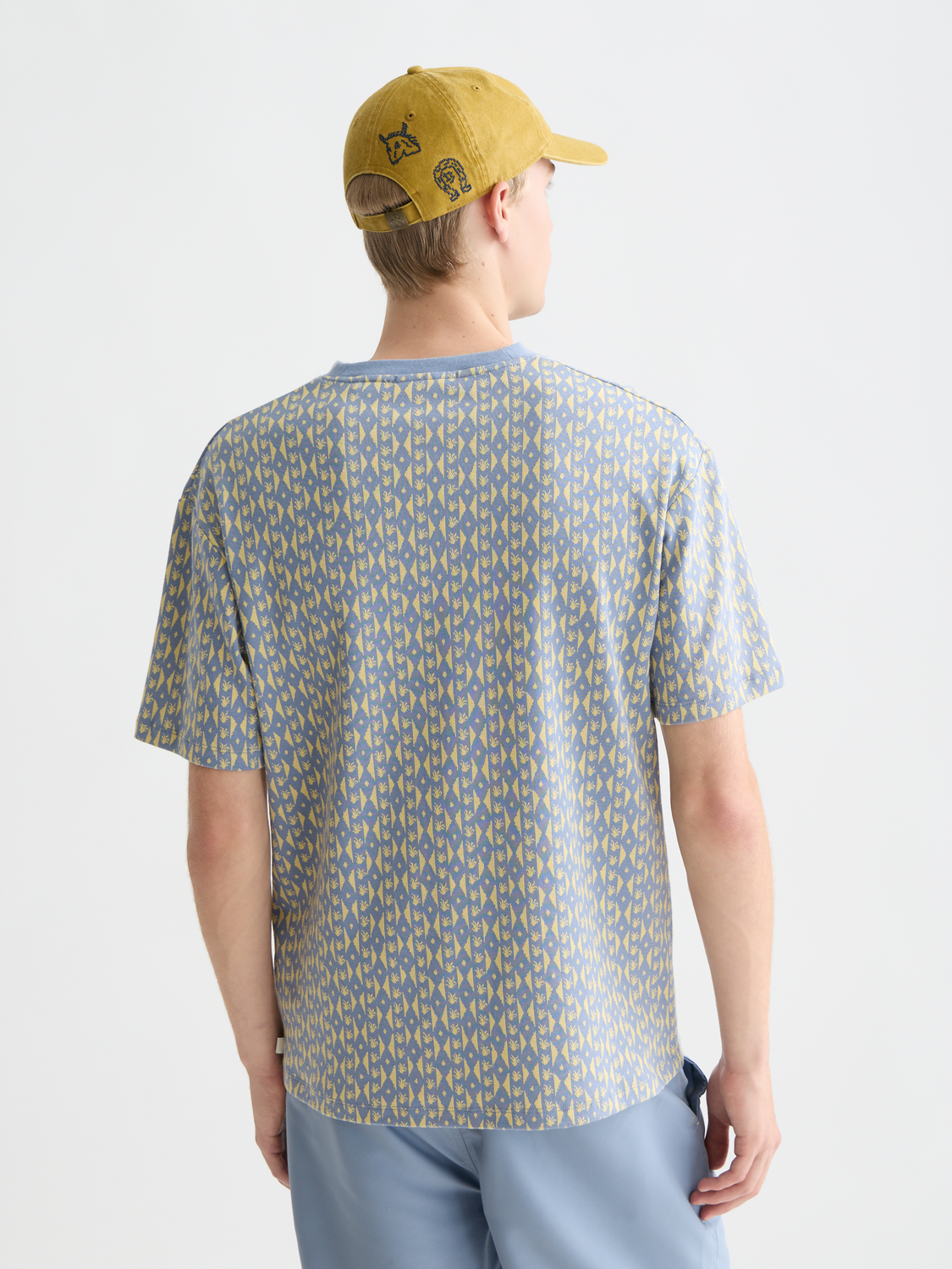 Jacquard relaxed T-shirt