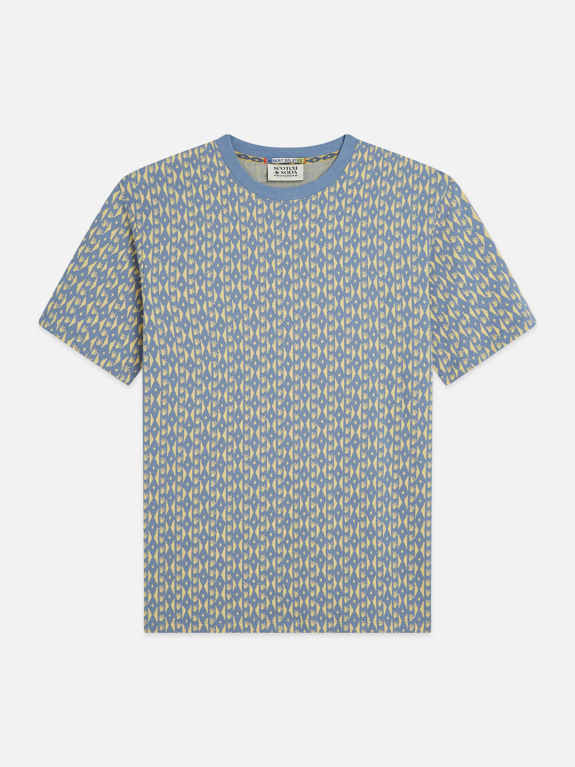 Jacquard relaxed T-shirt