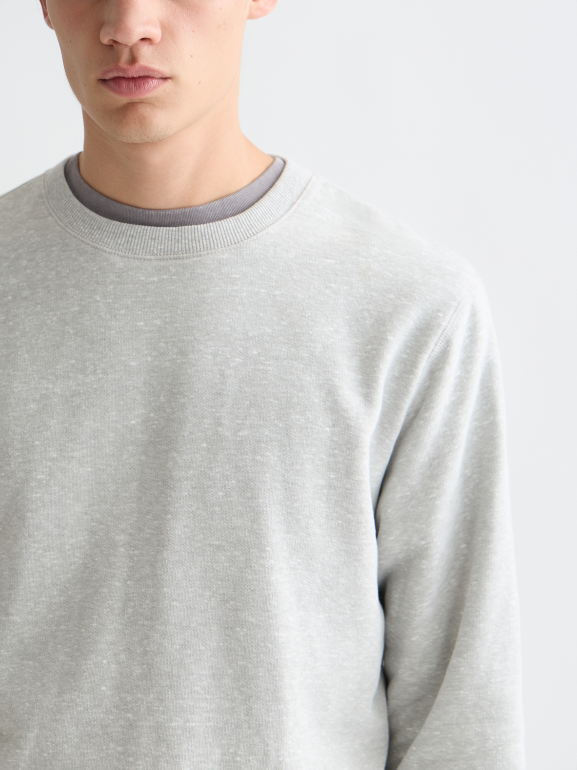 Melange sweatshirt