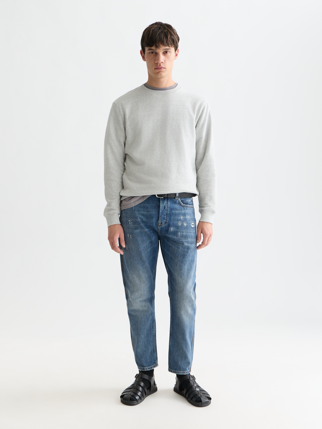 Melange sweatshirt