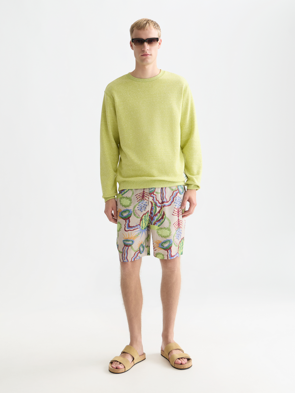 Melange sweatshirt