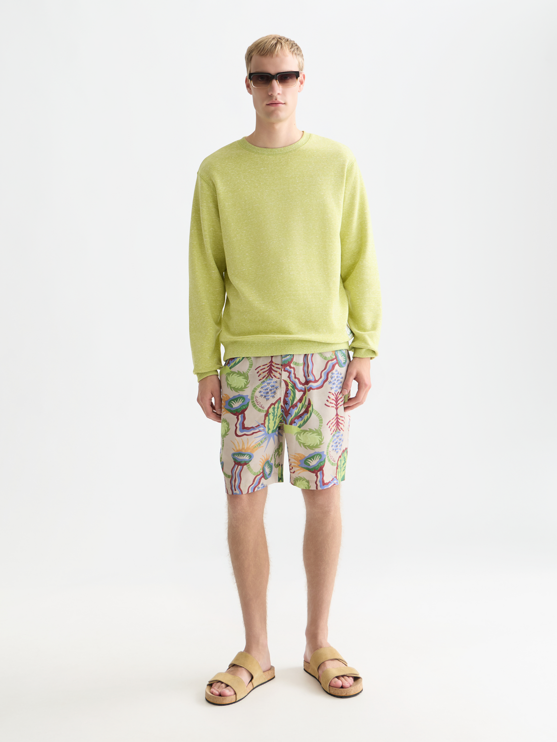 Melange sweatshirt