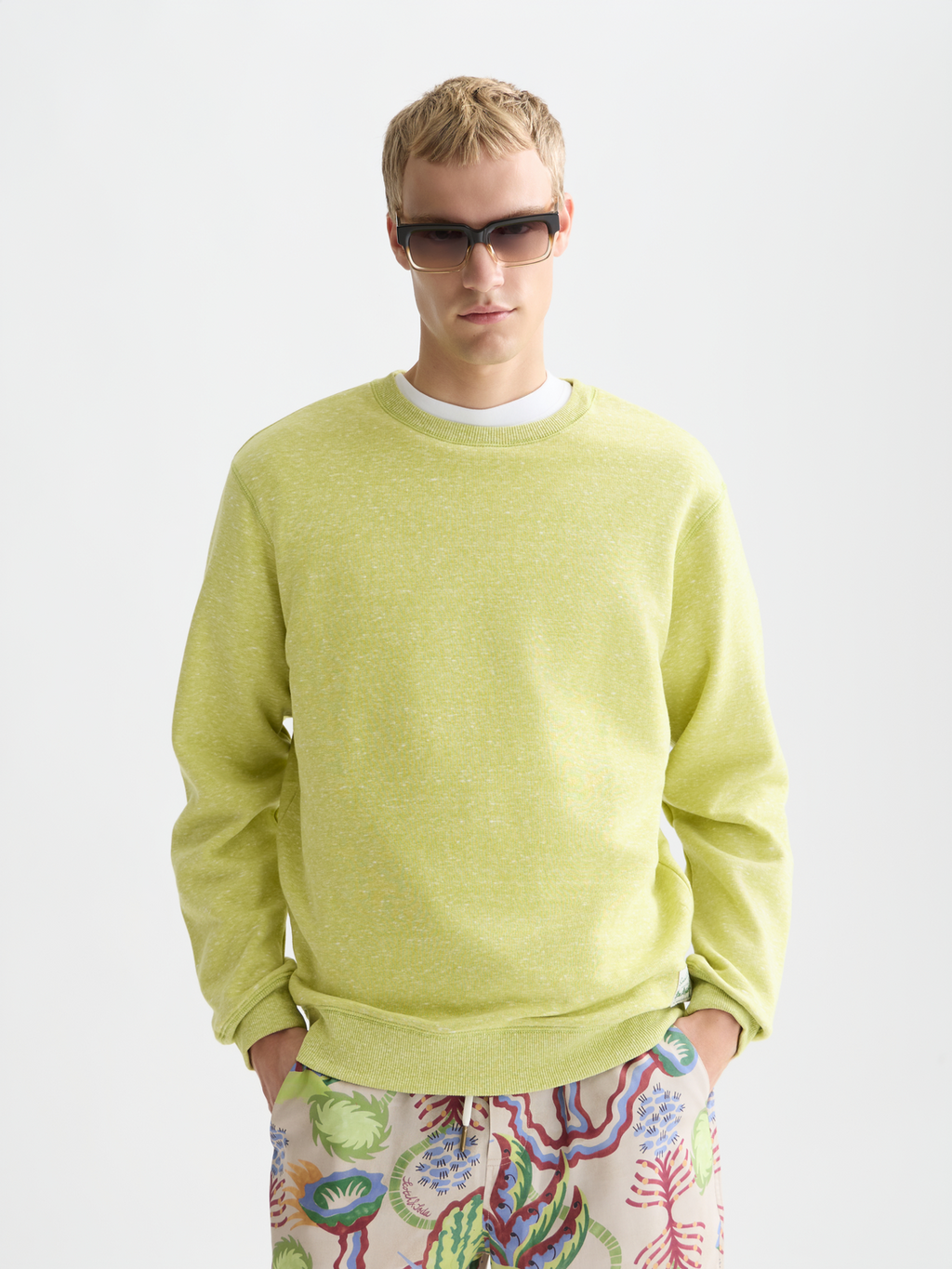 Melange sweatshirt