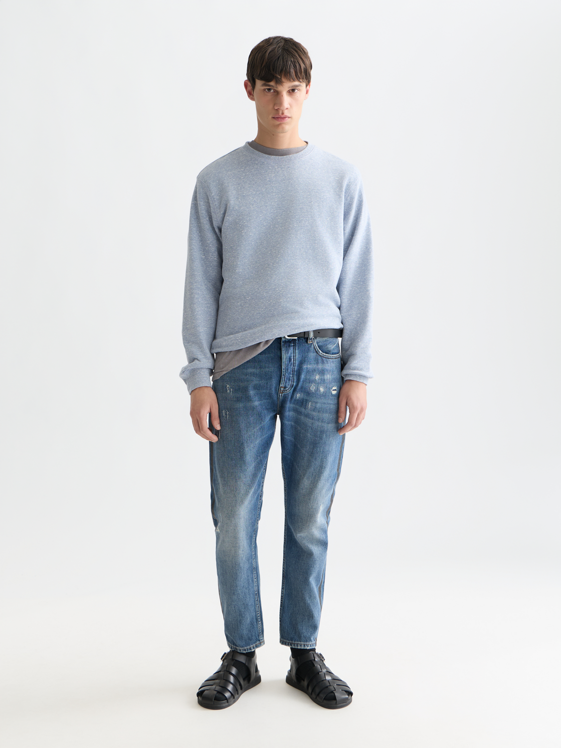 Melange sweatshirt