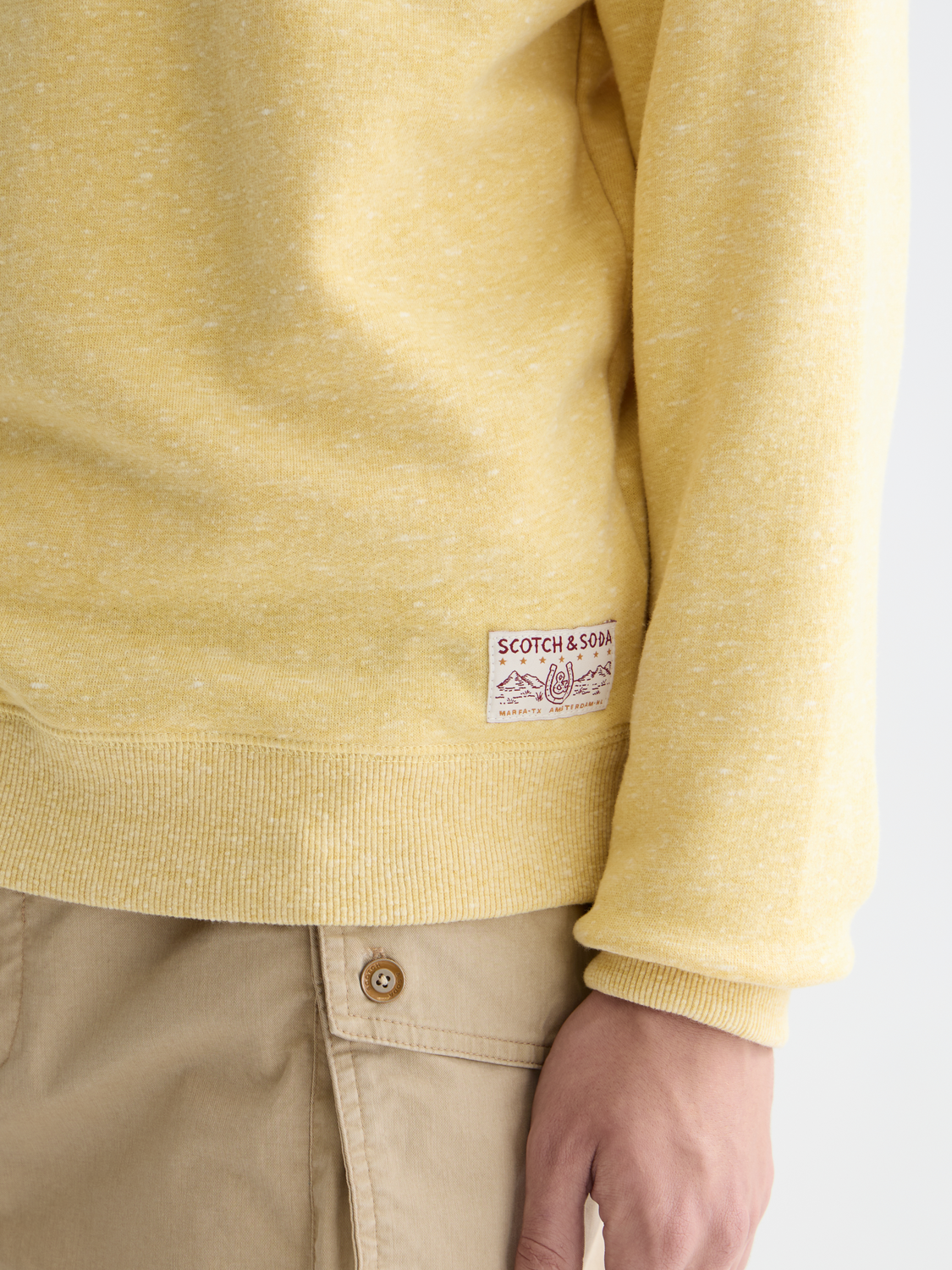 Melange sweatshirt