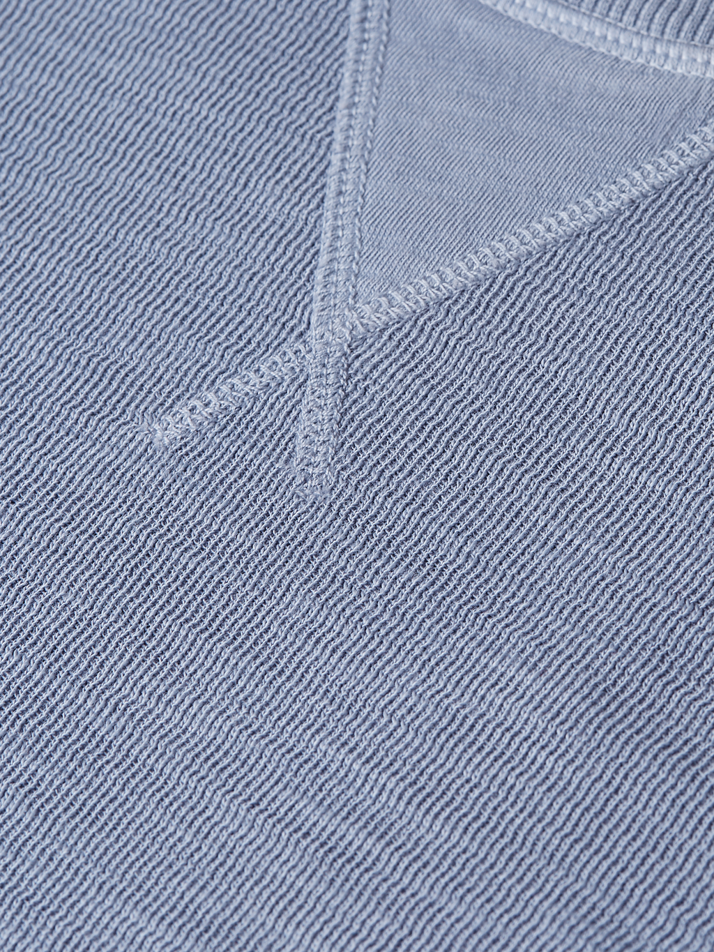 Garment-dyed sweatshirt