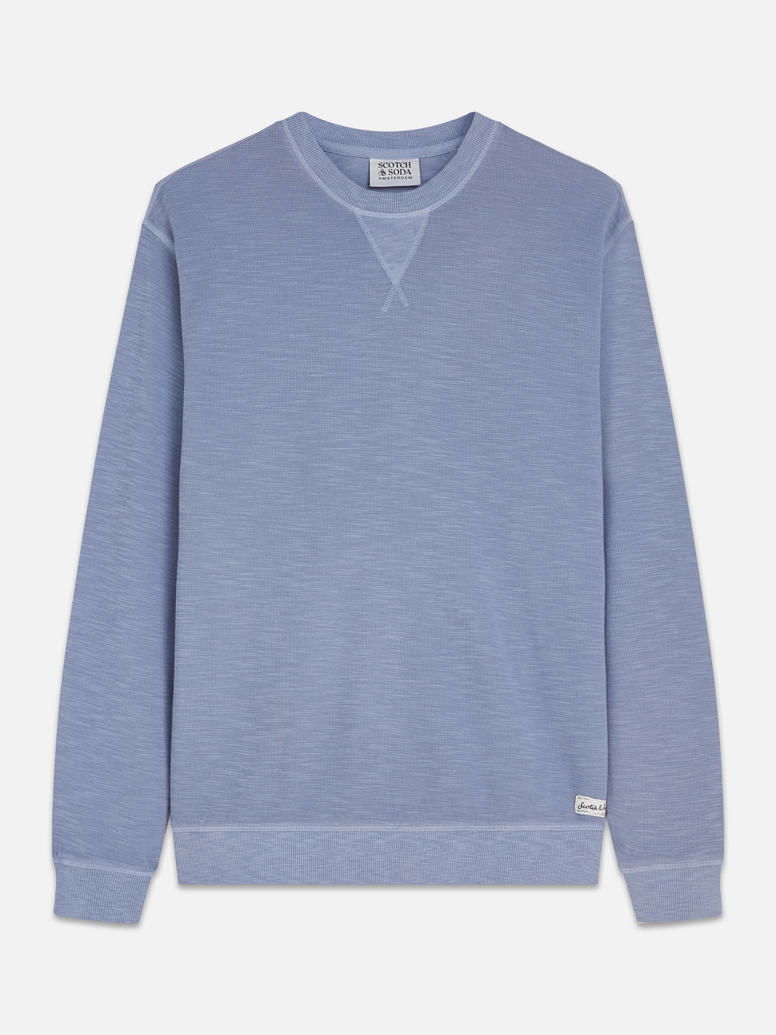 Garment-dyed sweatshirt