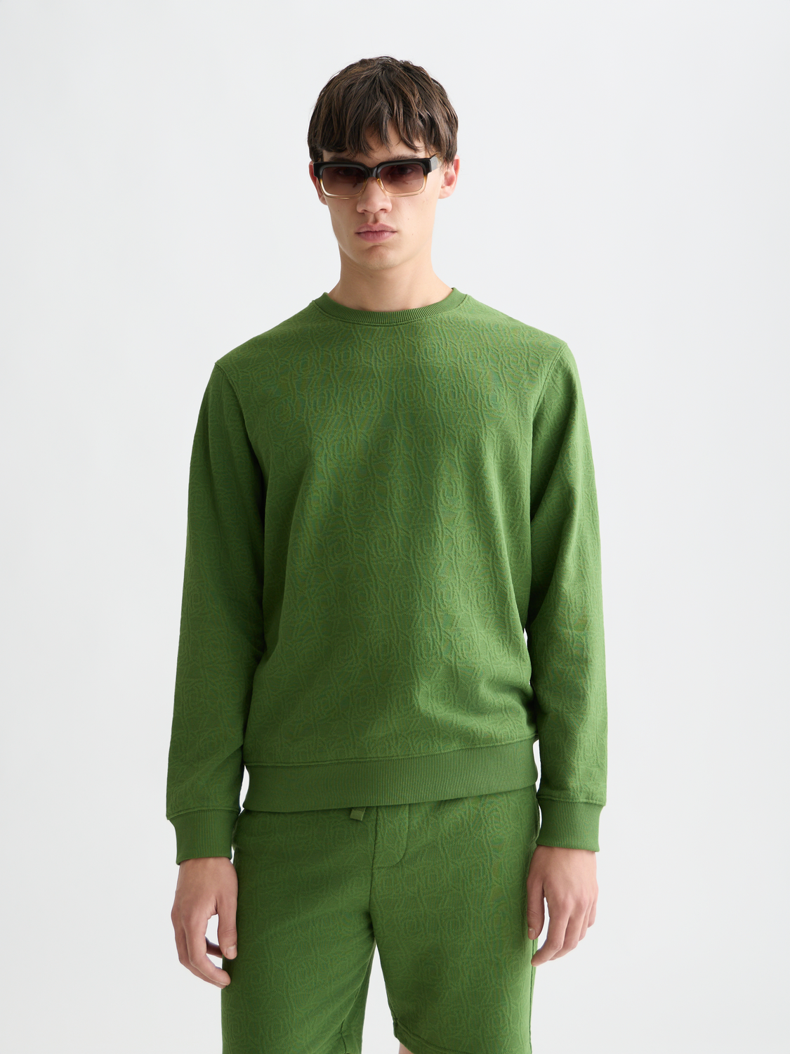 Jacquard sweatshirt