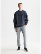 Front Artwork Relaxed-fit Sweat-shirt front view showing fit and finish by Scotch & Soda
